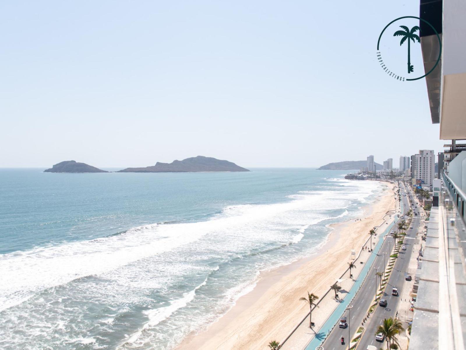 Terraza Con Vista Al Mar, Bbq Y Piscina Appartement Mazatlán Buitenkant foto