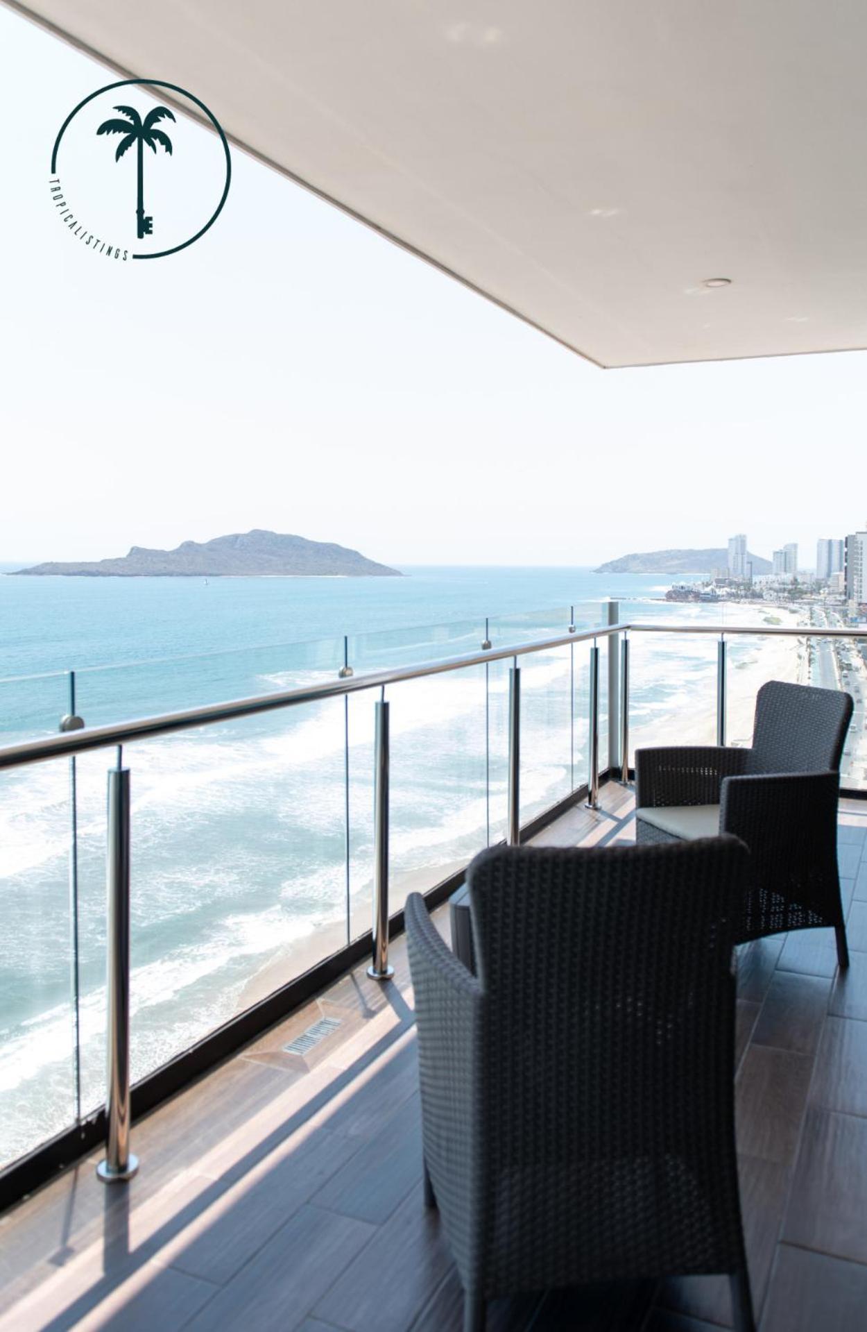Terraza Con Vista Al Mar, Bbq Y Piscina Appartement Mazatlán Buitenkant foto