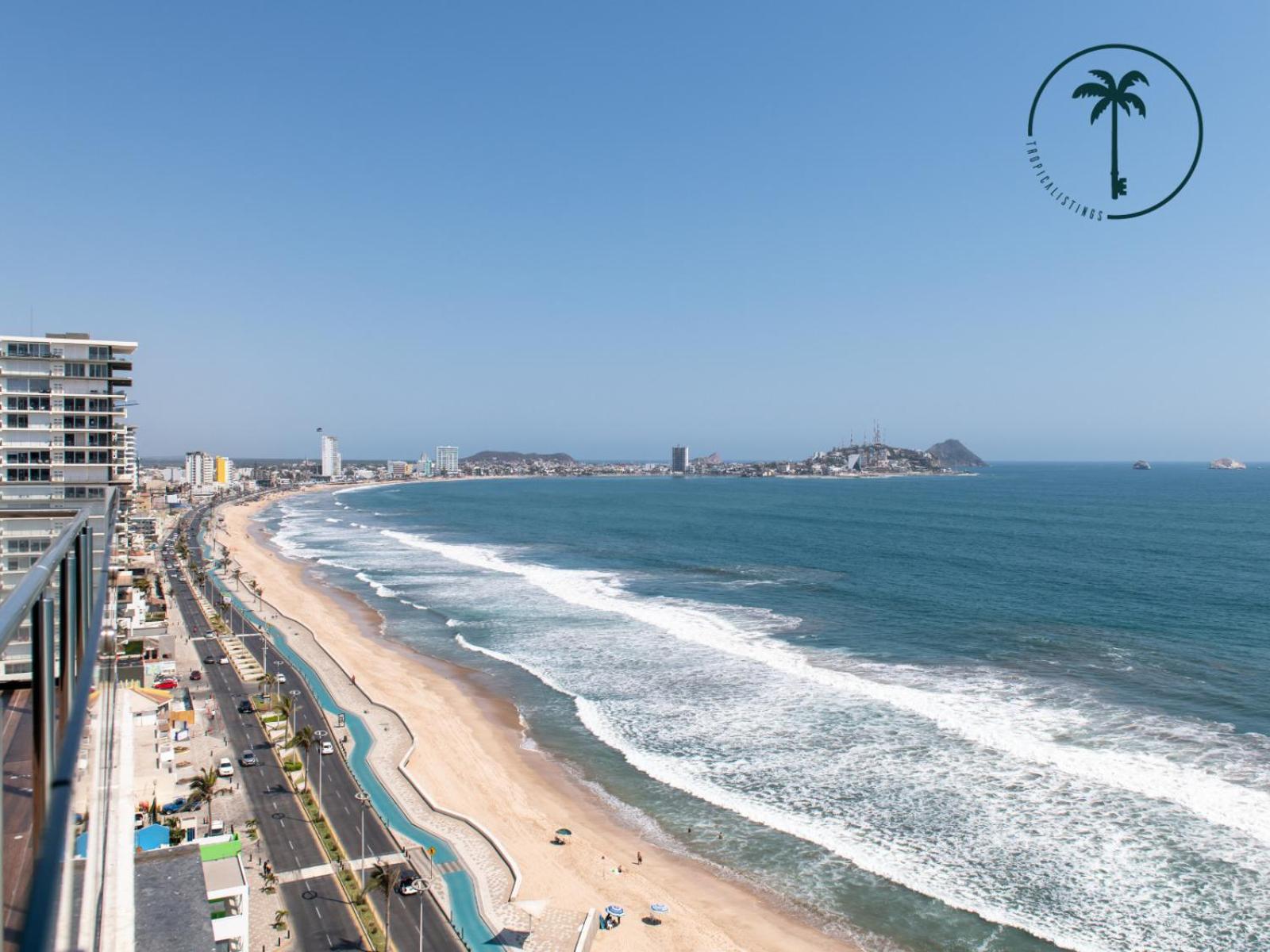Terraza Con Vista Al Mar, Bbq Y Piscina Appartement Mazatlán Buitenkant foto