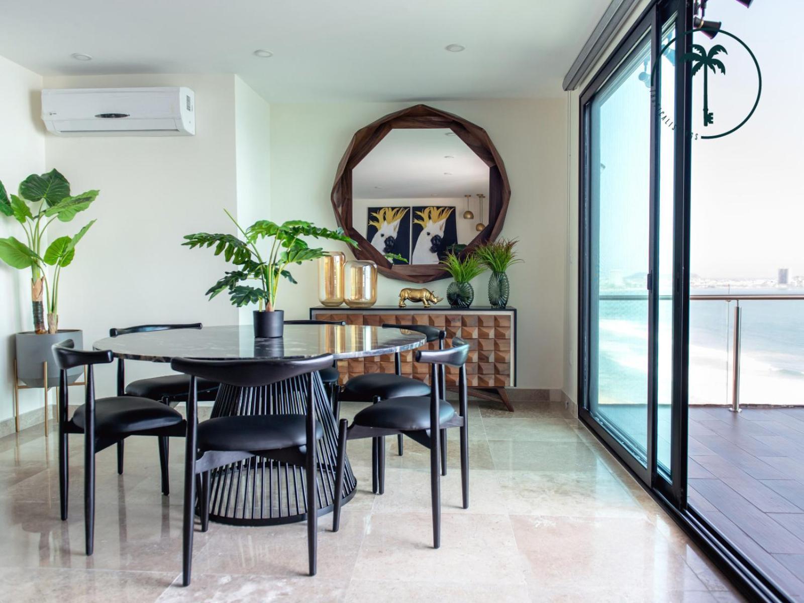 Terraza Con Vista Al Mar, Bbq Y Piscina Appartement Mazatlán Buitenkant foto