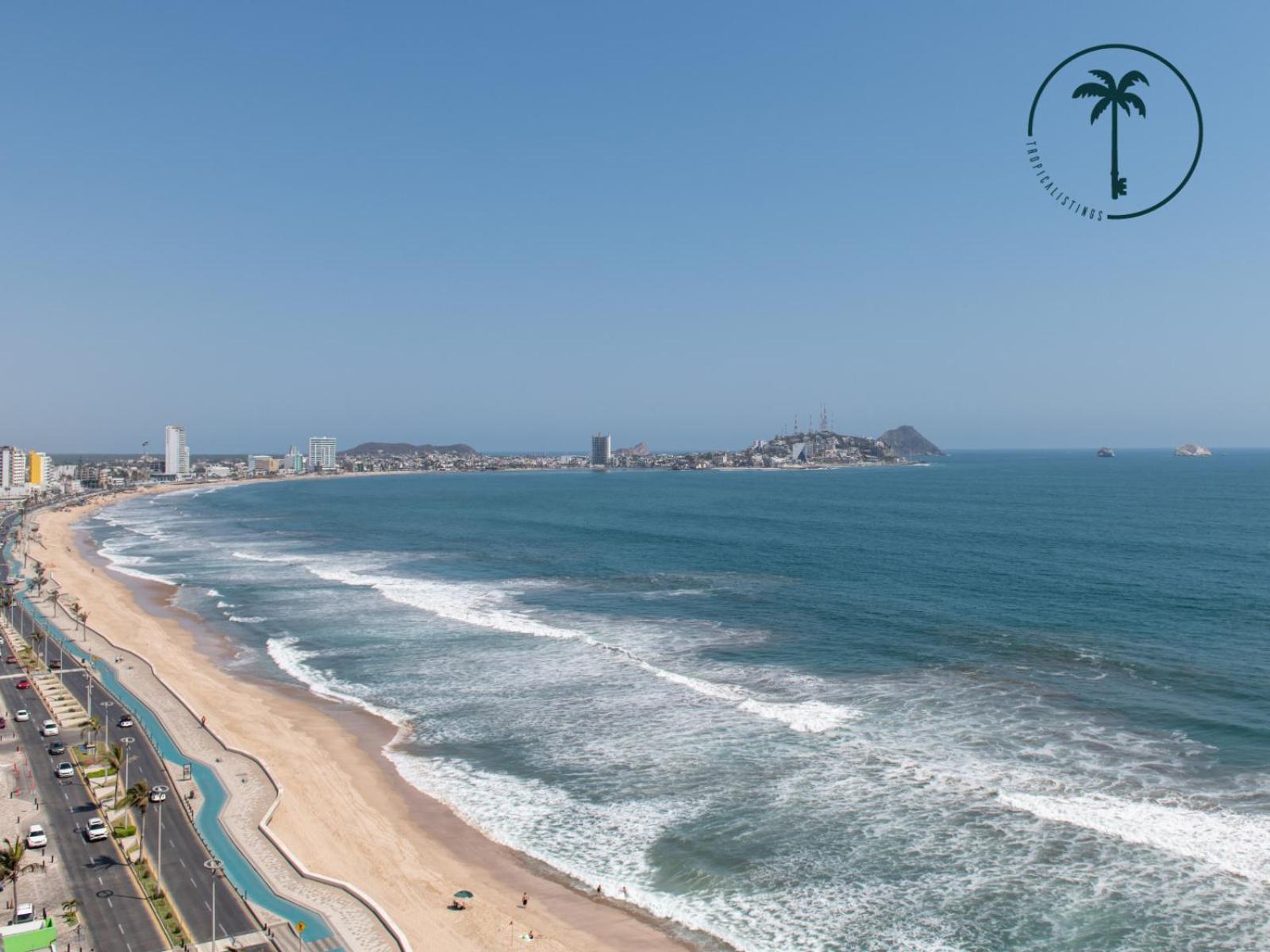 Terraza Con Vista Al Mar, Bbq Y Piscina Appartement Mazatlán Buitenkant foto