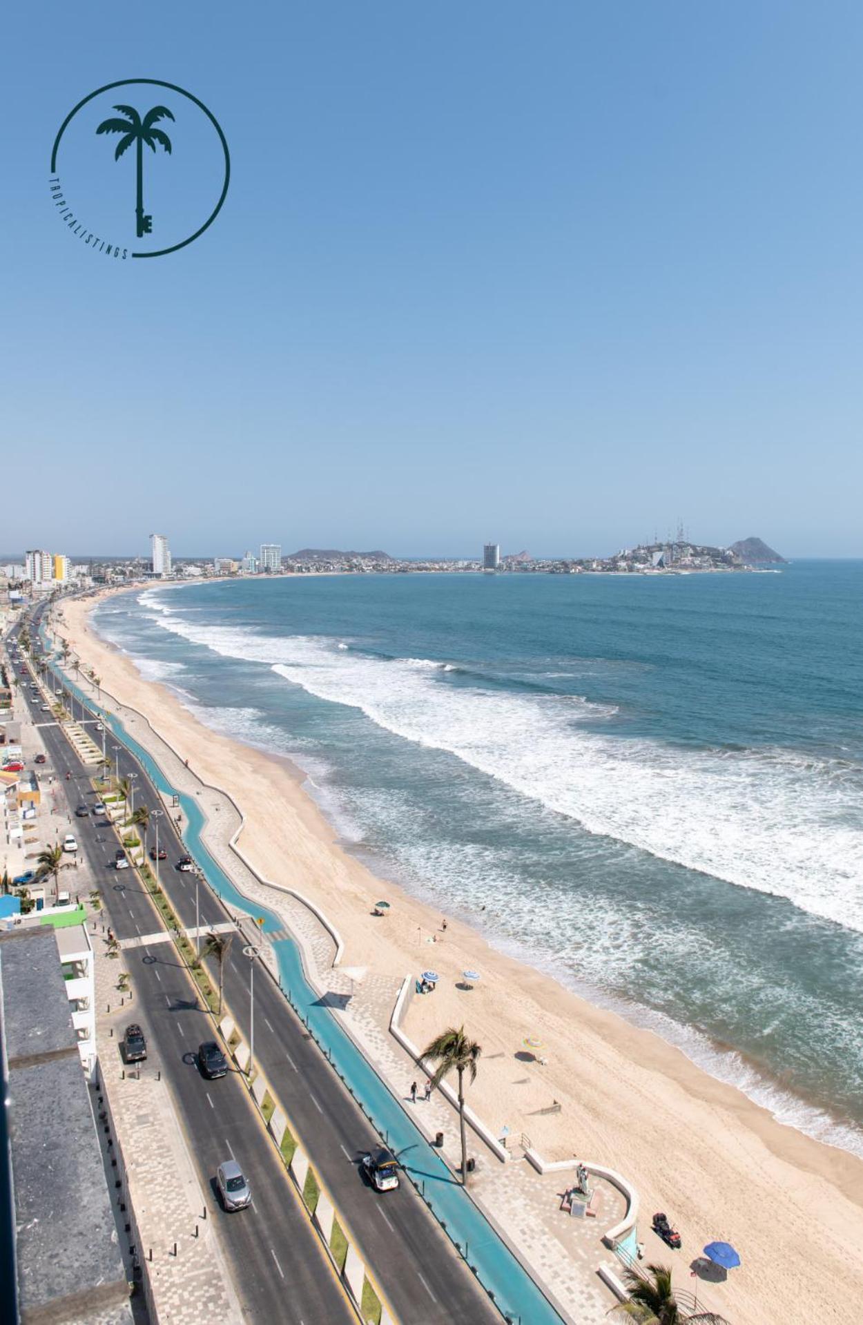 Terraza Con Vista Al Mar, Bbq Y Piscina Appartement Mazatlán Buitenkant foto